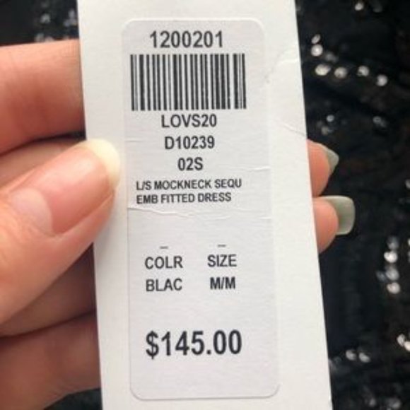 NEW Honey Embellish Net Dress | M - Picture 7 of 13